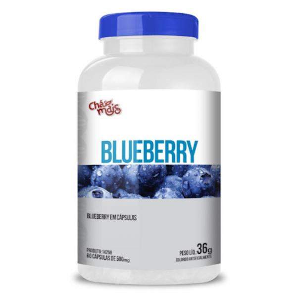 Blueberry 500mg 60 Cápsulas - Chá Mais