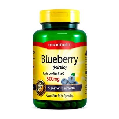 Blueberry 500mg com 60 Cápsulas Maxinutri