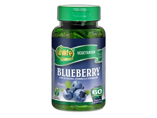 Blueberry 60 Cápsulas Unilife
