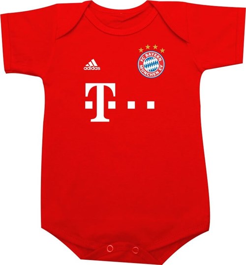 Body Bebê Bayern de Munique (Vermelho, Body Bebê P)