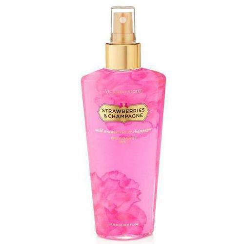 Body Splash Victoria Secret Strawberries Champagne 250ml - Victoria's Secret