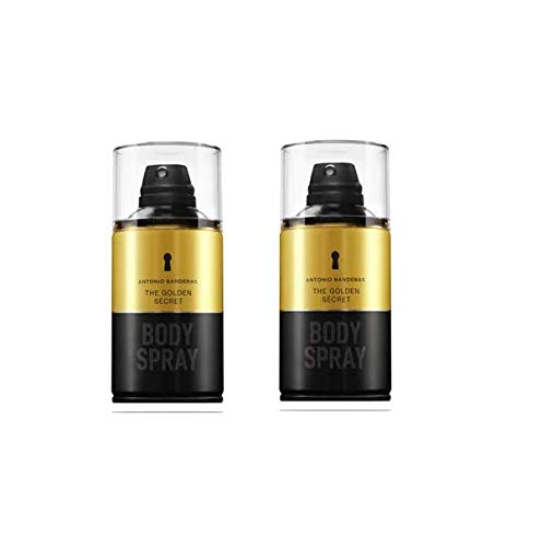 2 Body Spray The Golden Secret 250 Ml - Antonio Banderas