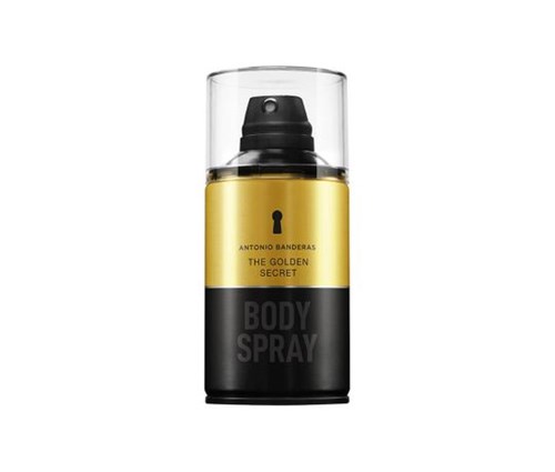 Body Spray The Golden Secret Antonio Banderas Masculino 250 Ml