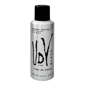 Body Spray Ulric de Varens UDV Black Masculino 200ml