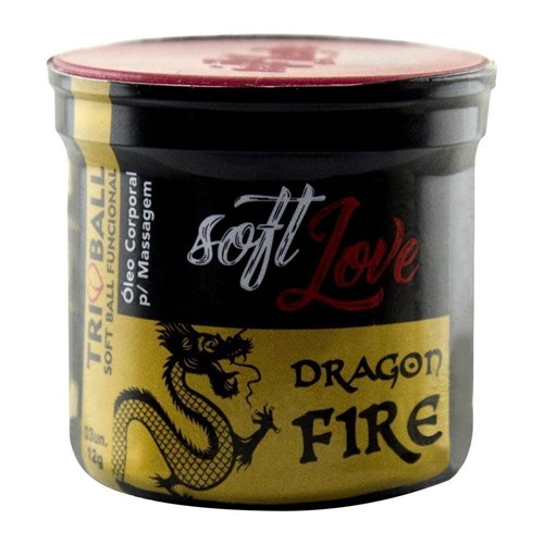 Bolinha Funcional Dragon Fire 03 Unidades - Soft Love