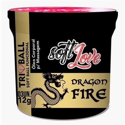 Bolinha Triball Dragon Fire - Soft Love