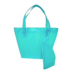 Bolsa Bag com Necessaire Azul - Iz Ideas