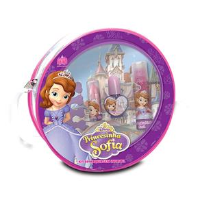 Bolsa com Maquiagem Princesa Sofia Disney - Homebrinq