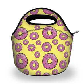 Bolsa em Isoflex - Donuts Amarelo