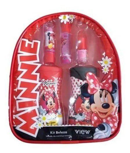Bolsa Kit Beleza Infantil Cosmeticos Minnie Disney View