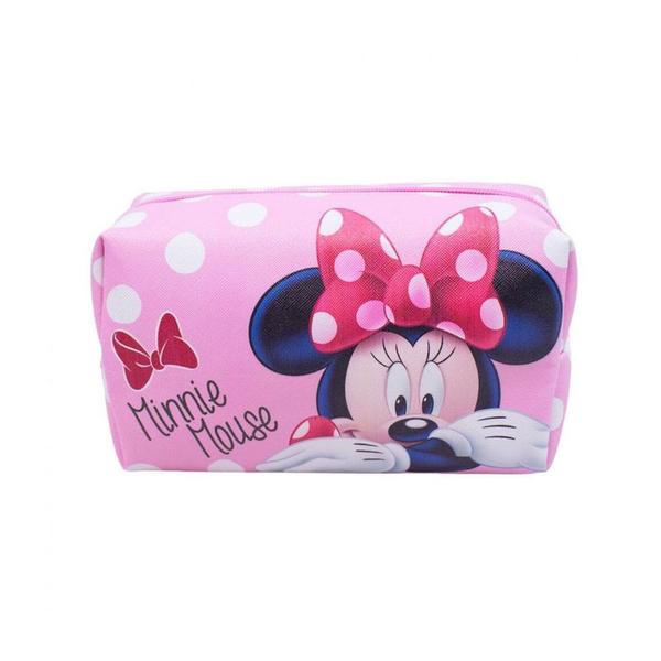 Bolsa Necessaire com Alça Personagem Minnie Mouse - Disney