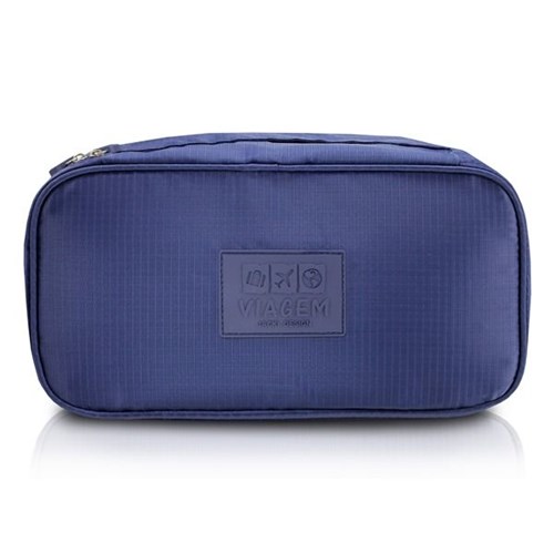 Bolsa Porta Lingerie Azul Jacki Design