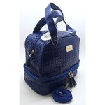 Bolsa Termica Necessaire Frasqueira maleta Lancheira Rubys Nec 050v Azul Royal + 01 Necessaire