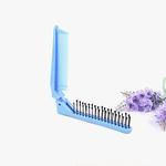 Bolso Folding escova de cabelo pente portátil dobrável de viagem Scalp Massage Plastic Comb ferramenta de cabeleireiro