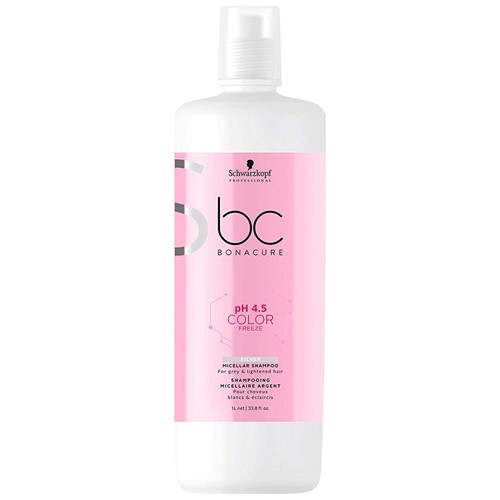 Bonacure Color Freeze Silver Micellar Shampoo - 1 Litro - Incolor - Dafiti