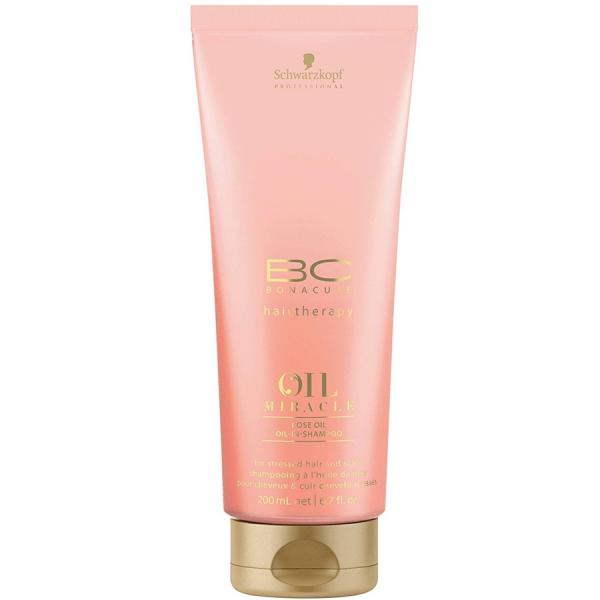 Bonacure Hairtherapy Oil Miracle Rose Oil Oil-In-Shampoo 200ml - Schwarzkopf