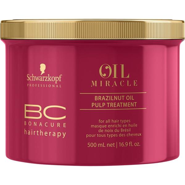 Bonacure Oil Miracle Brazilnut Oil Pulp Treatment 500ml - Schwarzkopf