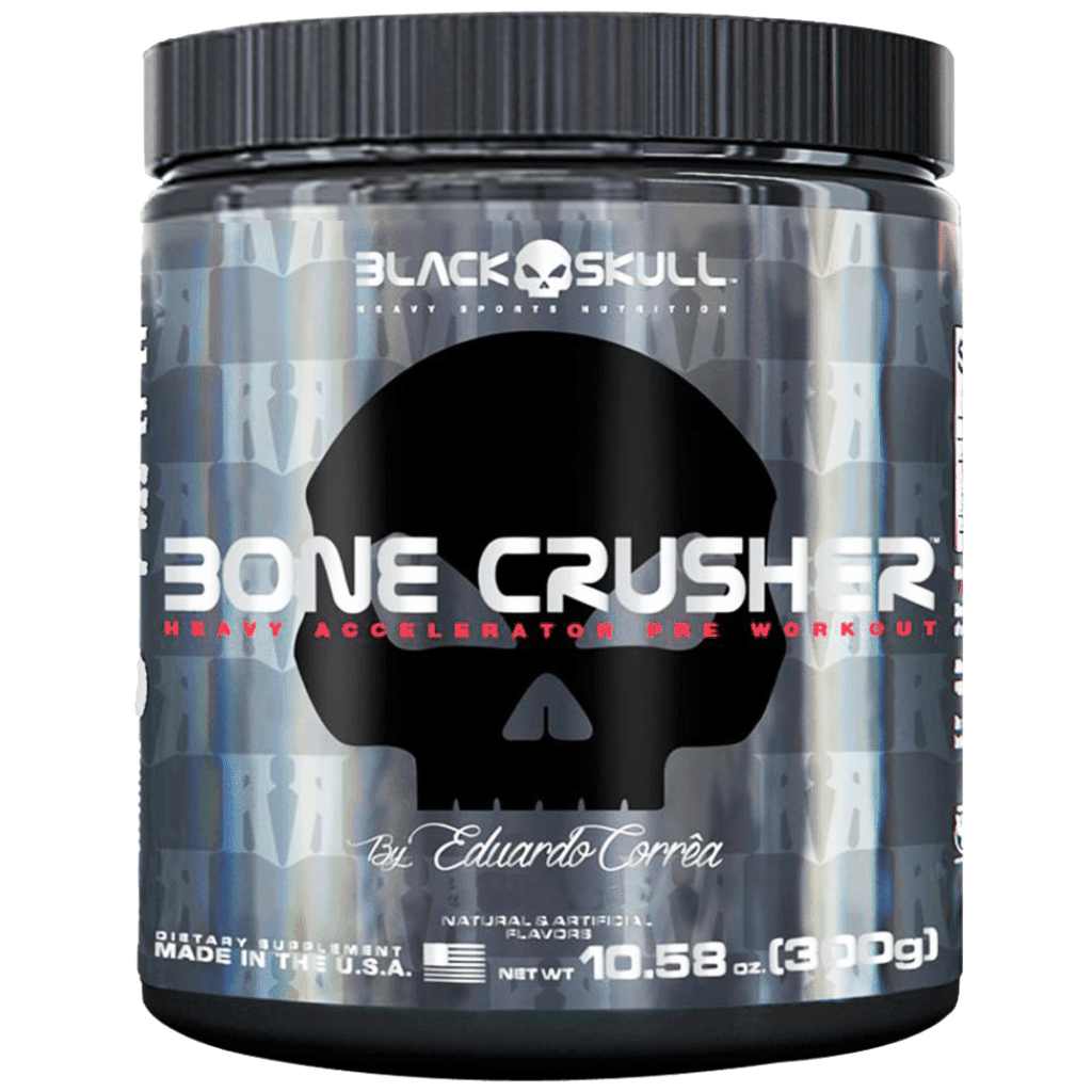 Bone Crush Yellow Fever 300G Black Skull