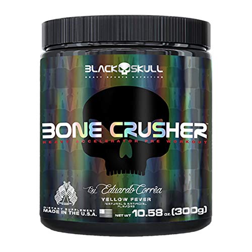 Bone Crusher (300G), Black Skull By Eduardo Corrêa