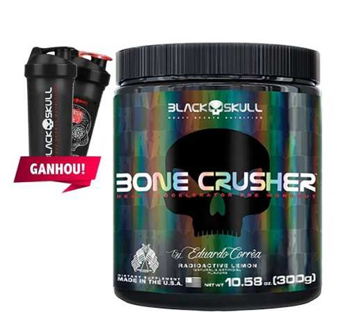 Bone Crusher - 300g - Black Skull - Todos Sabores