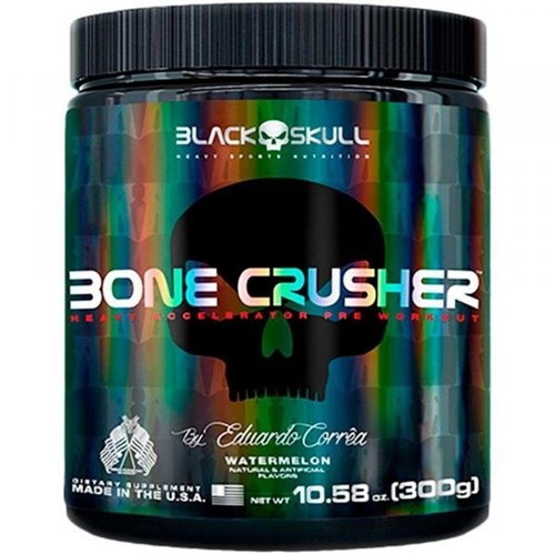Bone Crusher 300G - Black Skull