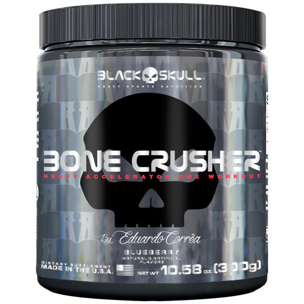 Bone Crusher 300g BlueBerry Black Skull - Black Skull