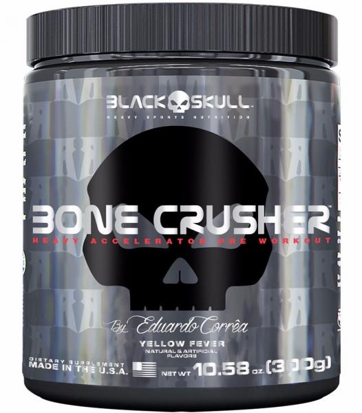 Bone Crusher 300g Yellow Fever Black Skull - Black Skull