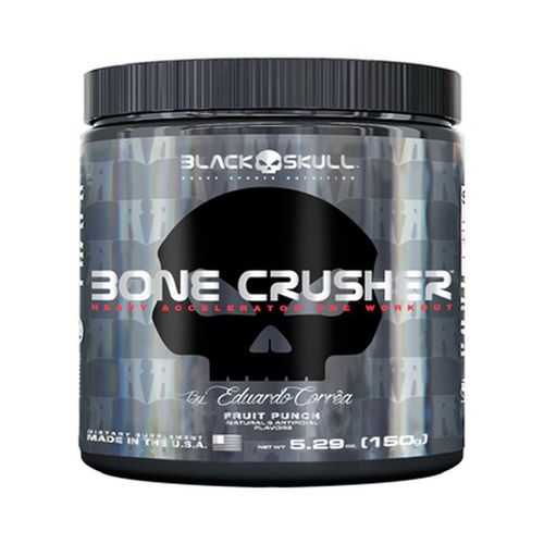 Bone Crusher (150g) - Black Skull By Eduardo Corrêa