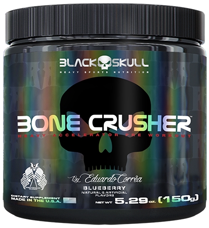 BONE CRUSHER 150G - BlueBerry - Black Skull
