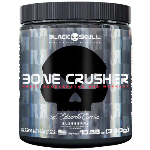 Bone Crusher Black Skull 300g - Blueberry