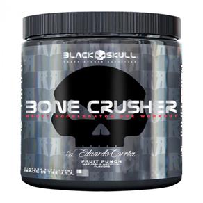 Bone Crusher Black Skull - Yellow Fever