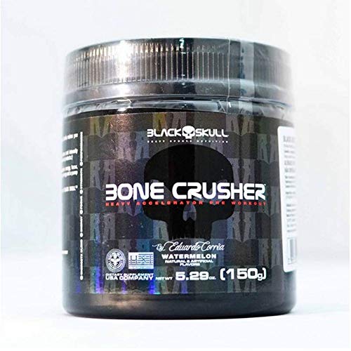 BONE CRUSHER PRE TREINO (150G) - BLACK SKULL - Blueberry