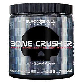 Bone Crusher Pré Treino - Black Skull - Fruit Punch - 300 G