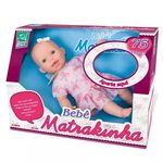 Boneca Bebê Matrakinha 75 Frases - Super Toys