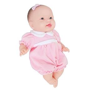Boneca Cheirinho de Bebê 39 Cm Macaquinho Rosa Cotiplás