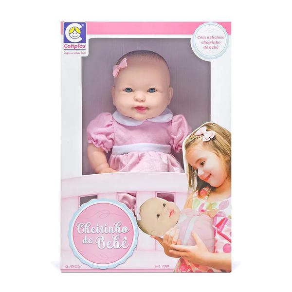Boneca Cheirinho de Bebê - Cotiplás 2080 - Cotiplas