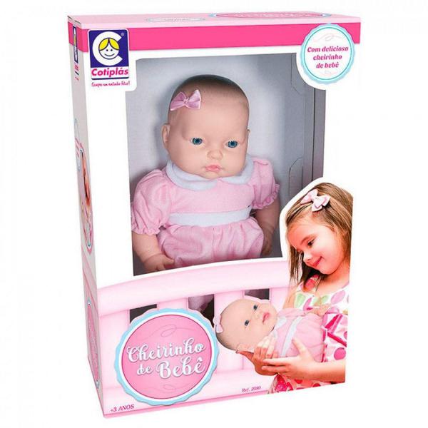 Boneca Cheirinho de Bebê Cotiplás - Cotiplas