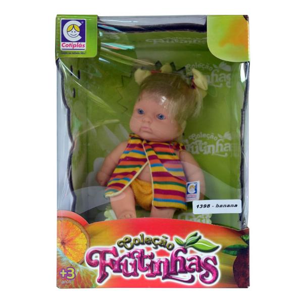 Boneca Coleção Frutinhas - Banana - Cotiplás