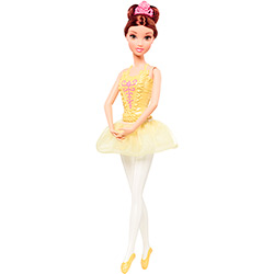 Boneca Princesas Bailarinas Disney Bela - Mattel