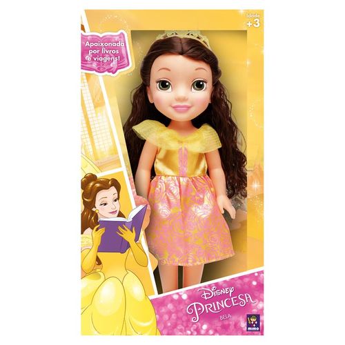 Boneca Princesas Disney 35cm - Bela - Mimo