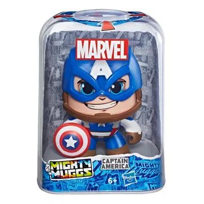 Boneco Capitão América Mighty Muggs Marvel - E2122 - Hasbro