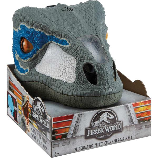 Boneco e Personagem Jurassic WORLD Mascara Raptor - Mattel