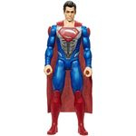 Boneco Superman Armadura Metalizada Liga Da Justiça 30 Cm - Mattel