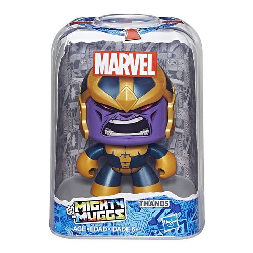 Boneco Thanos Mighty Muggs Marvel E2201 / E2122 - Hasbro