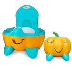 Bonito Carton Toilet Seat Treinamento Potty, forma de abóbora do bebê Urinal Potty Babies treinamento fácil de transportar