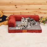 Bonito Dog House Pet cama Sof¨¢ Cat Kennel Indoor Mat filhote de cachorro Caverna Pet Shop Nova
