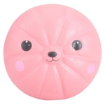 Bonito em forma de Panda recuperação lenta Toy Squeeze Stress Relief Toy Home Decor (rosa)