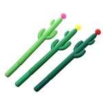 HUN Bonito Forma Cactus Neutral Pen cor aleatória