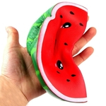 Bonito Forma da melancia Anti-estresse lento Nascente Estresse Toy Squeeze Crianças Socorro