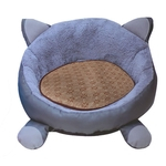 Bonito Purpose Pet Mat dupla removível lavável Pet Bed Kennel suave e quente para Pequenos animais Supplies Redbey